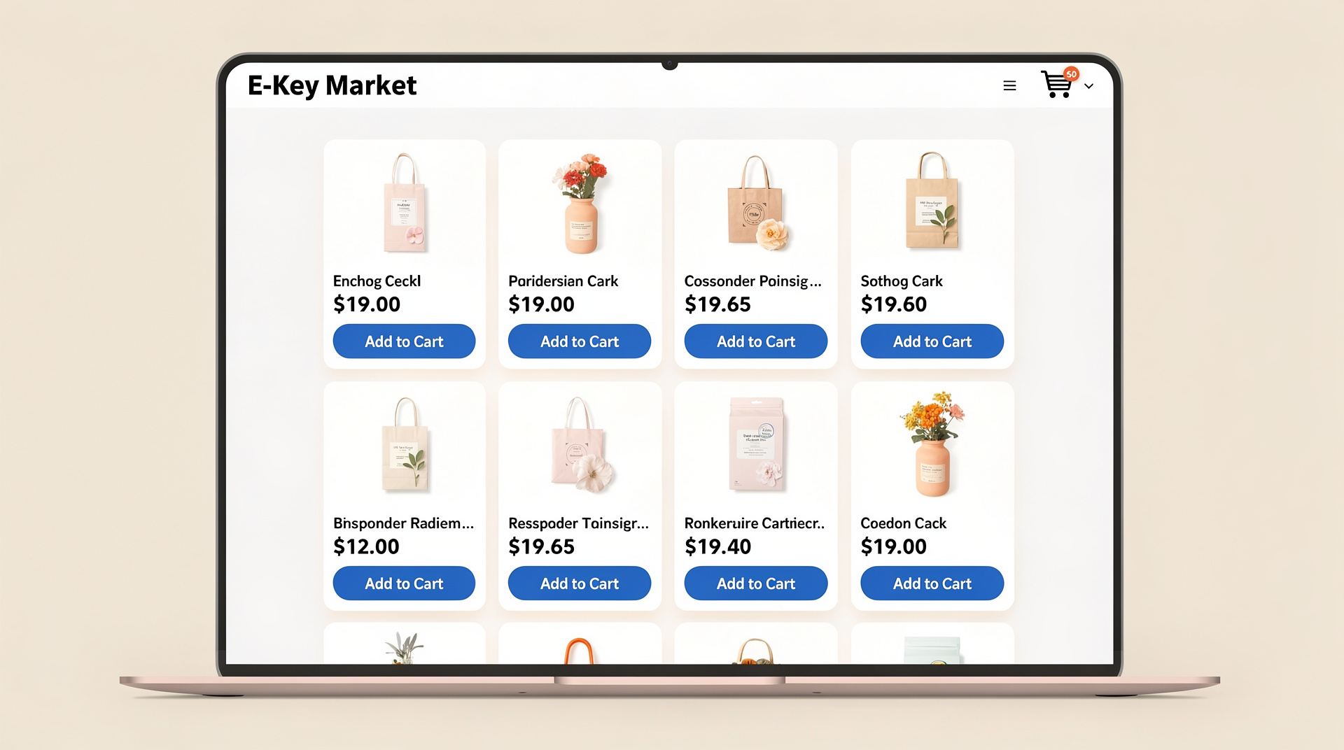 E-Key Market — Marketplace e-commerce
